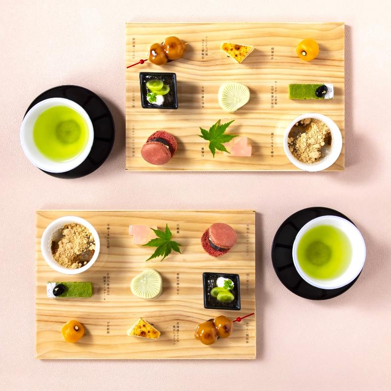 こだわり和スイーツのアフタヌーンティーセット  選べる日本茶とカフェ付きの画像2