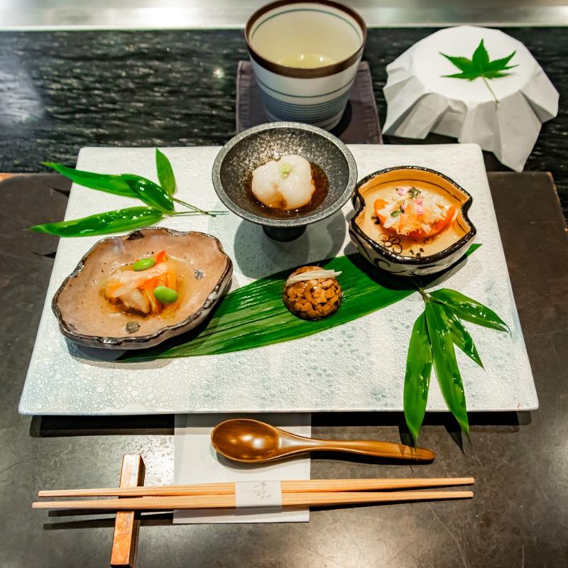 鉄板焼きアフタヌーンティー 茶園～初夏～の画像2