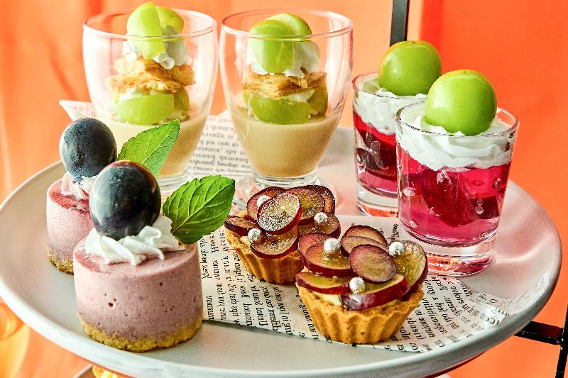 葡萄と実りのアフタヌーンティーの画像2