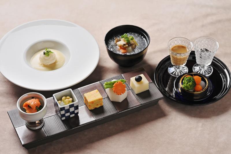 和のアフタヌーンティーセット「Art of Plate 冬うらら」の画像2