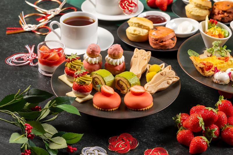 ストロベリー&宇治抹茶 ニューイヤー アフタヌーンティーの画像2