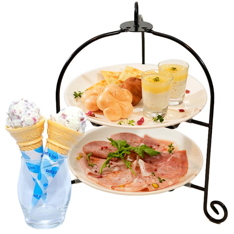 梅づくしアフタヌーンティー&ハイティー ホット梅酒カクテルフロート付きの画像2