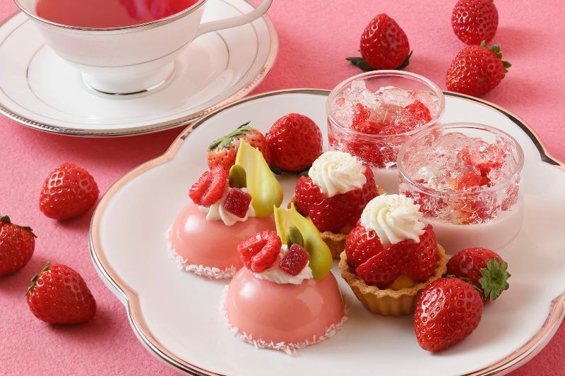 あまおうアフタヌーンティーセット ～赤い宝石～の画像2