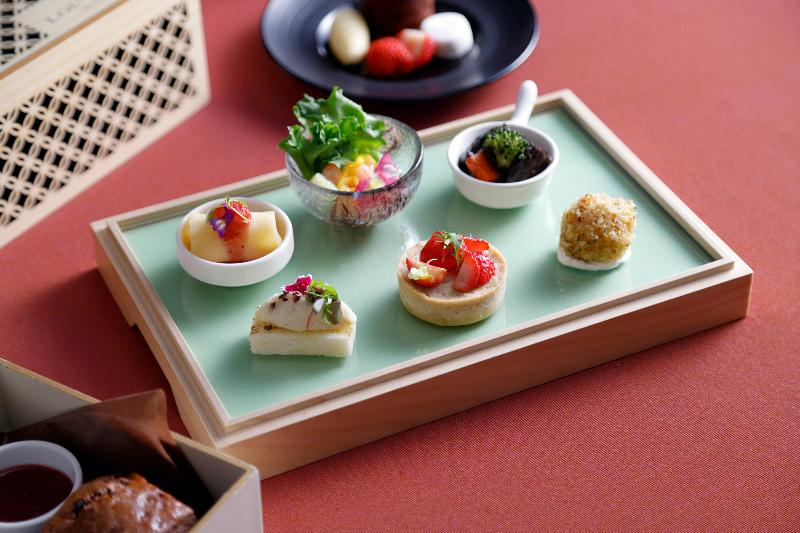 チョコレート＆いちごアフタヌーンティーの画像2