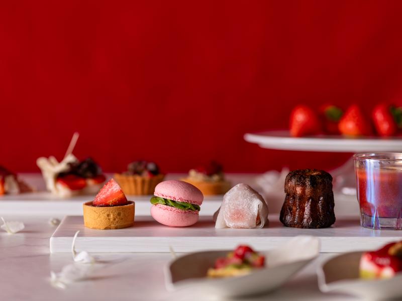 いちご尽くしのアフタヌーンティーの画像2