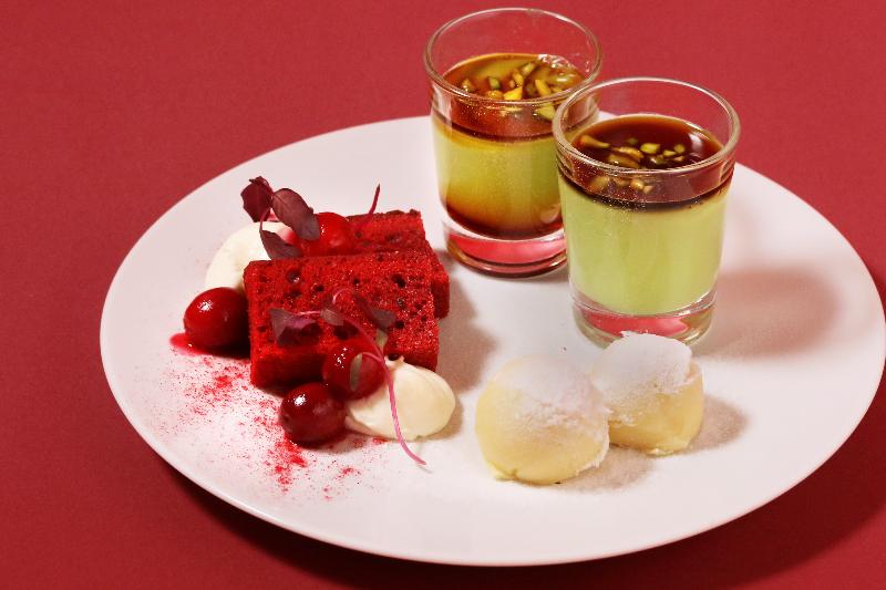 冬のアフタヌーンティー Palette in Three Colors ～赤・白・緑～の画像2