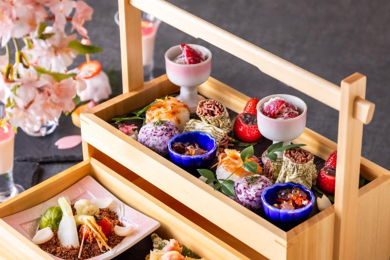 和風アフタヌーンティーセットの画像2