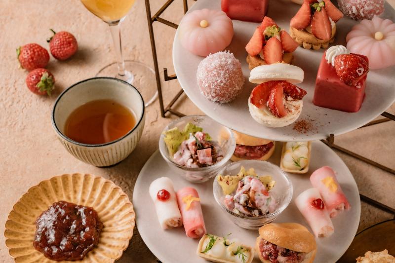 暦アフタヌーンティー「大寒」のストロベリーアフタヌーンティーの画像2