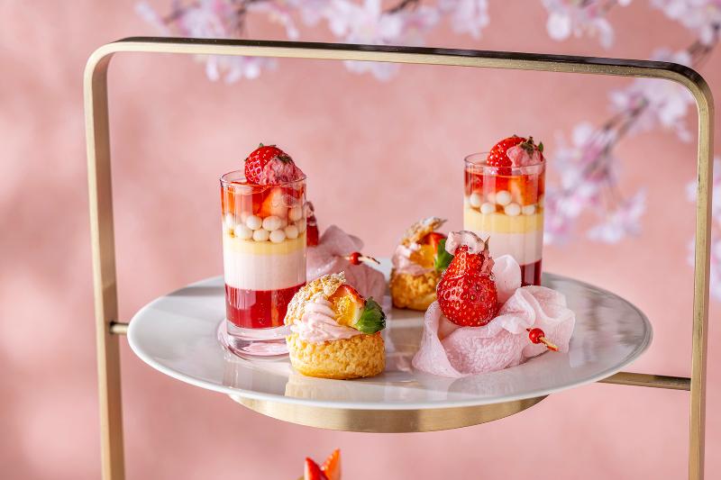 桜いちごセレクション アフタヌーンティーの画像2