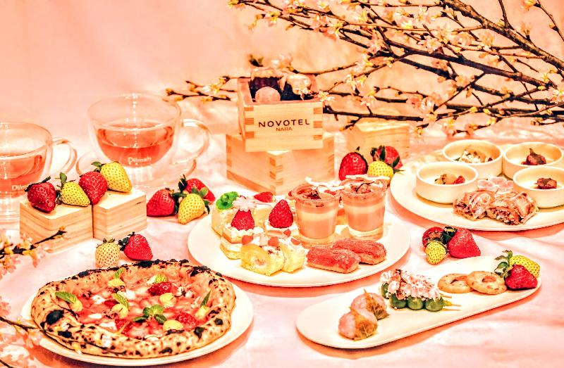 桜と苺が織りなすスプリングアフタヌーンティーの画像2