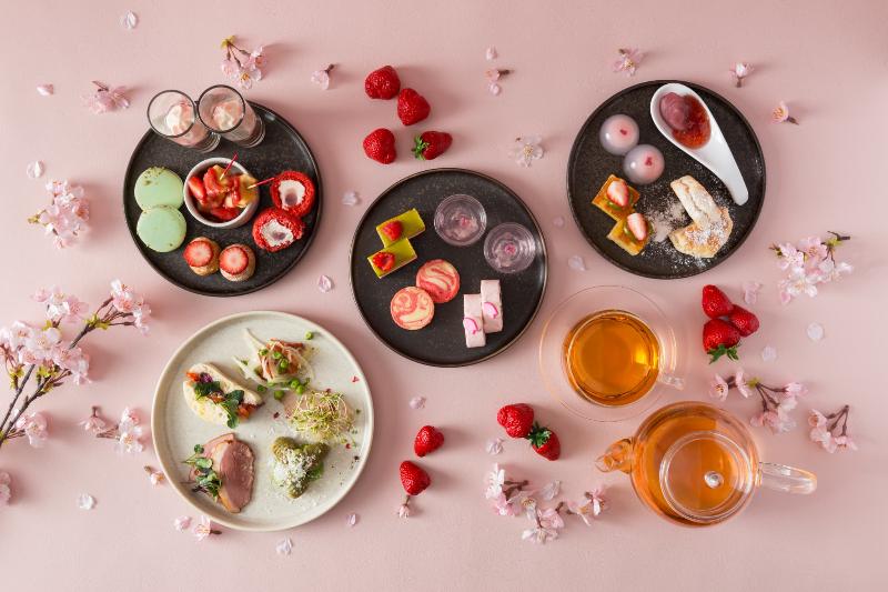 「いちご×桜」のスプリングアフタヌーンティーの画像2