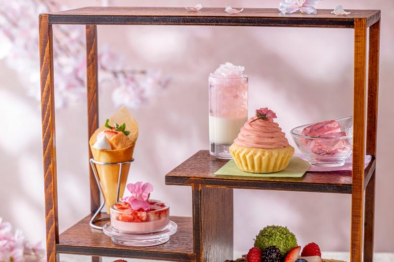 桜いちごチャイニーズアフタヌーンティーの画像2