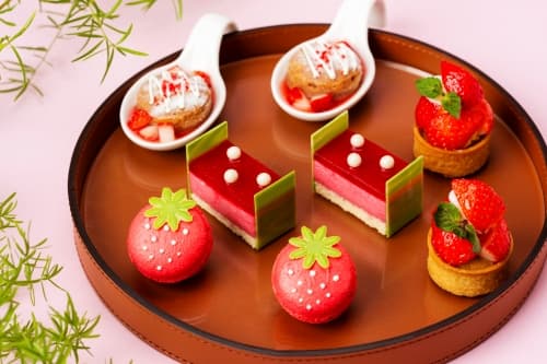 宮古島産いちごのストロベリーアフタヌーンティーの画像2