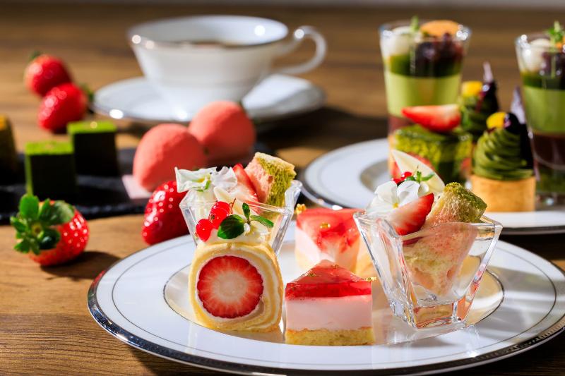 苺と抹茶のアフタヌーンティーの画像2