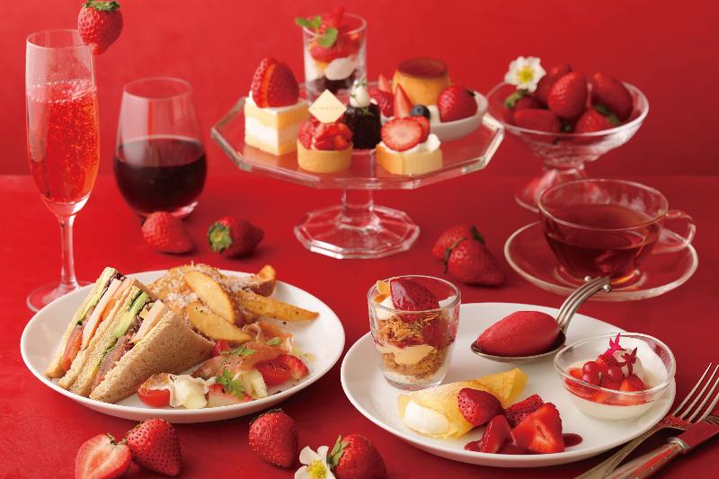 TeaDropTimeサブ管理者のあまおう苺を楽しむアフタヌーンティー画像