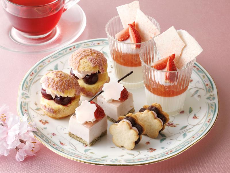 さくらアフタヌーンティーセットの画像2