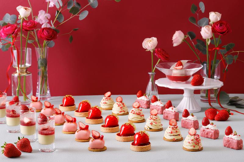 完熟いちごとピスタチオのアフタヌーンティーの画像2