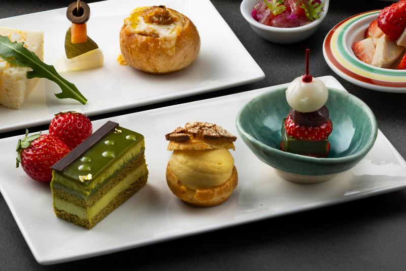 マルノウチジカン 桜と抹茶のアフタヌーンティーの画像2