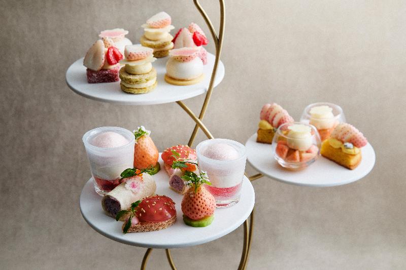 JWストロベリーアフタヌーンティー ～白苺と桜～の画像2