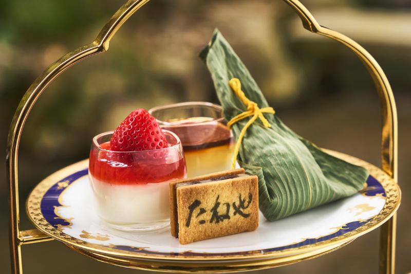 たねやコラボレーションアフタヌーンティー「吉水八景」の画像2