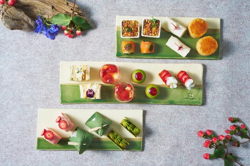 薄紅（うすべに）のアフタヌーンティー～国産苺と抹茶スイーツ～の画像2