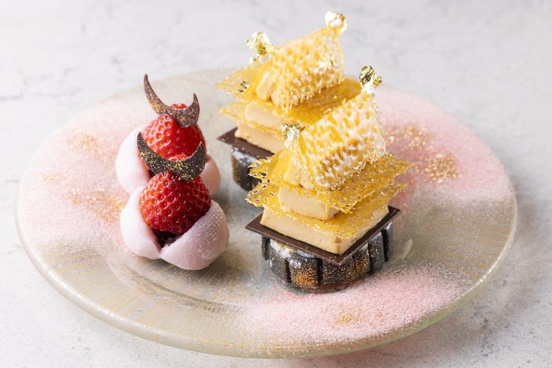 いちごと日本茶のアフタヌーンティーの画像2