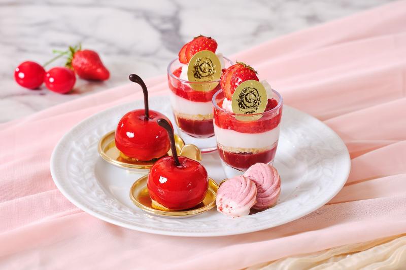 春いちごと真っ赤なチェリーのアフタヌーンティーの画像2