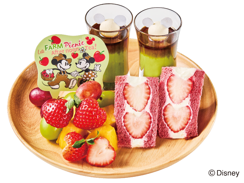いちごと恋するピクニック❤️春限定アフタヌーンティーセット <Mickey＆Minne>の画像2