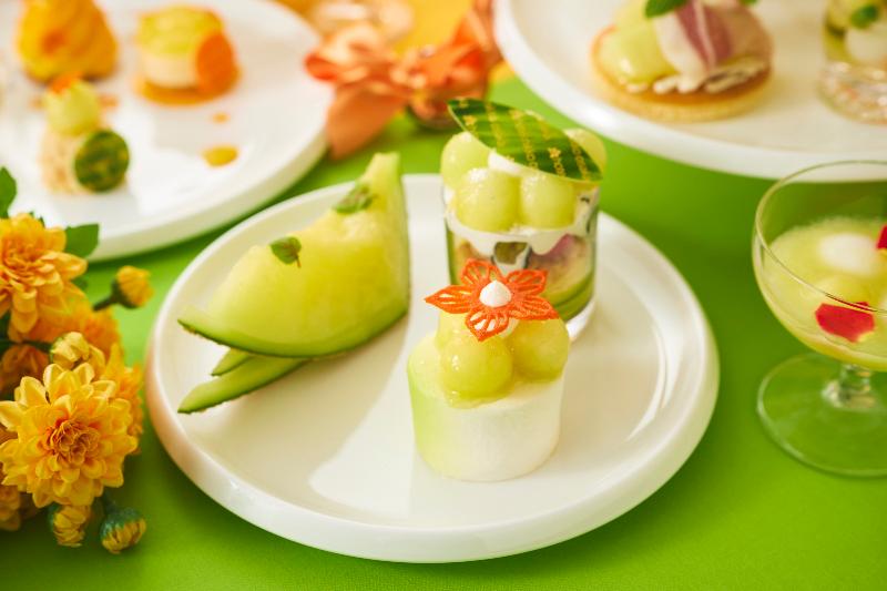 メロンアフタヌーンティーセットの画像2