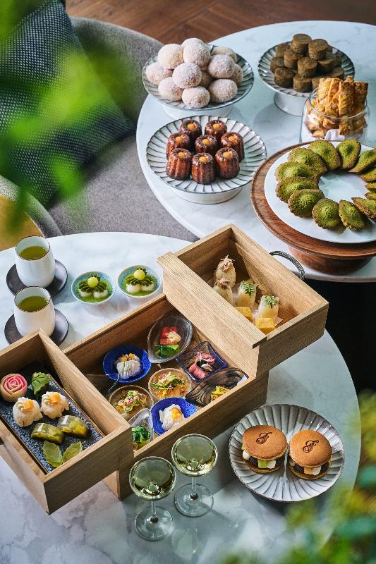 メロンと日本茶の和アフタヌーンティーの画像2