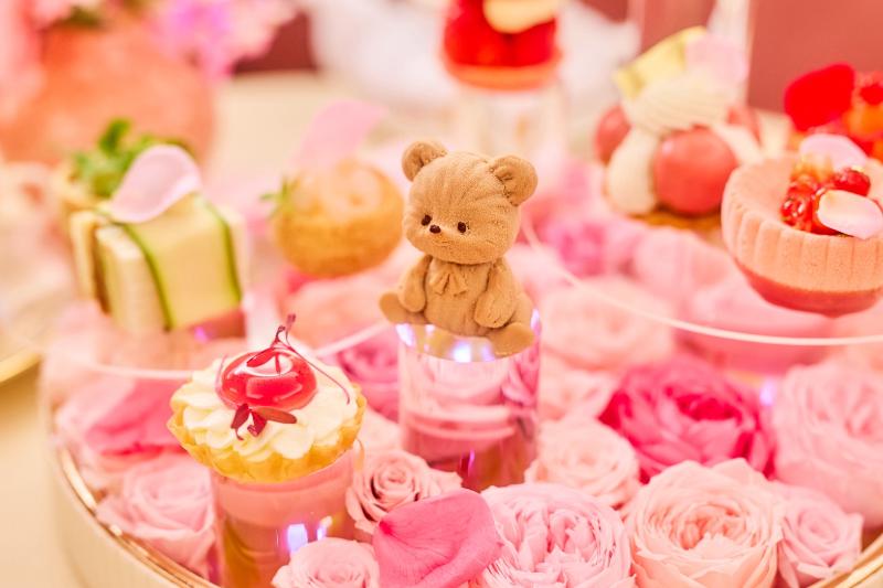 ローズリボン・ジュエルアフタヌーンティー オリジナルスタンドの画像2