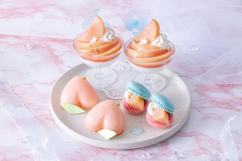 Peach Afternoon Tea Set～Pink&Aqua Blue～の画像2
