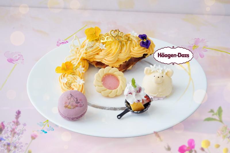 TeaDropTimeサブ管理者のお花のアフタヌーンティー~ラプンツェルとフラワードレス~画像