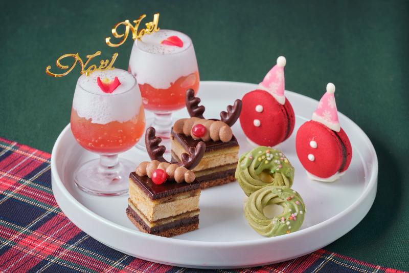 真っ赤ないちごのクリスマスアフタヌーンティーの画像2