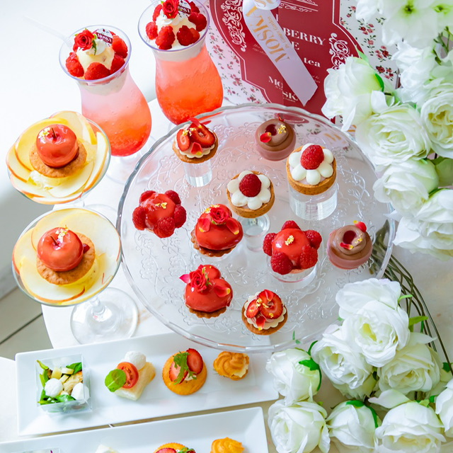 APPLE BERRY ROSE Afternoontea〜秋林檎とベリーローズ〜の画像3