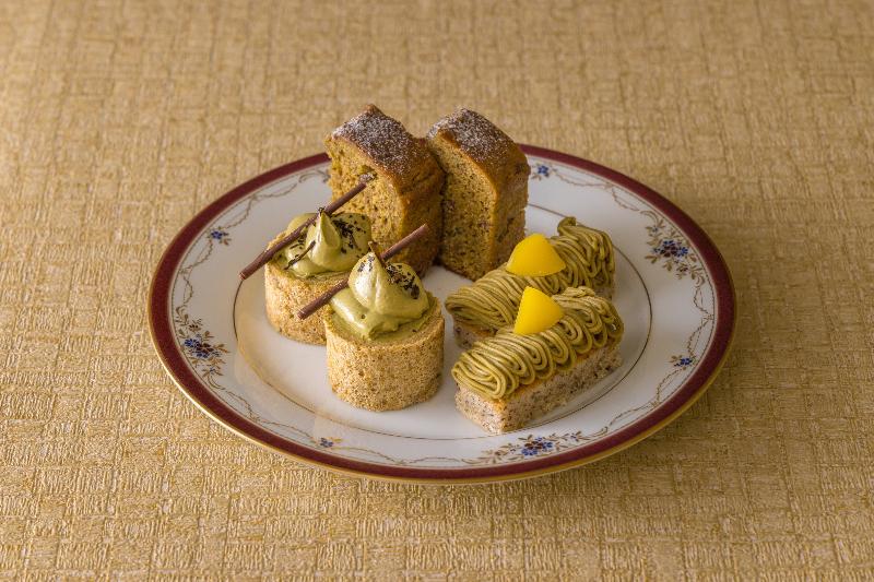 TeaDropTimeサブ管理者の栗とほうじ茶のアフタヌーンティー画像3
