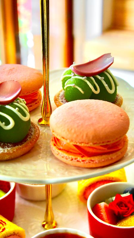 ローズづくしのアフタヌーンティーの画像3