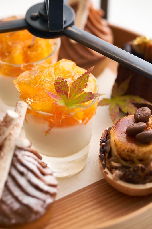 栗と柿のアフタヌーンティーの画像3