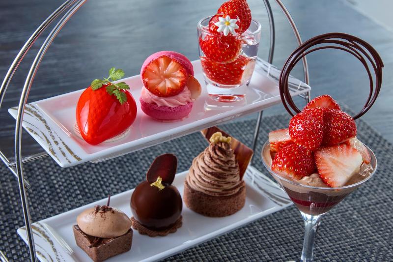 いちごvsチョコレートアフタヌーンティーランチの画像3