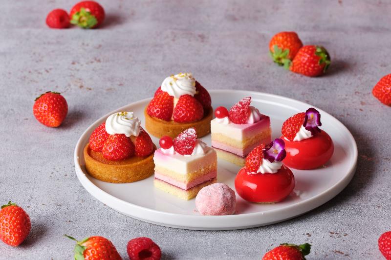 真っ赤ないちごづくしのアフタヌーンティーの画像3