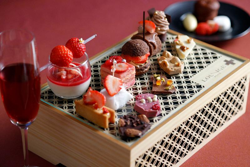 チョコレート＆いちごアフタヌーンティーの画像3