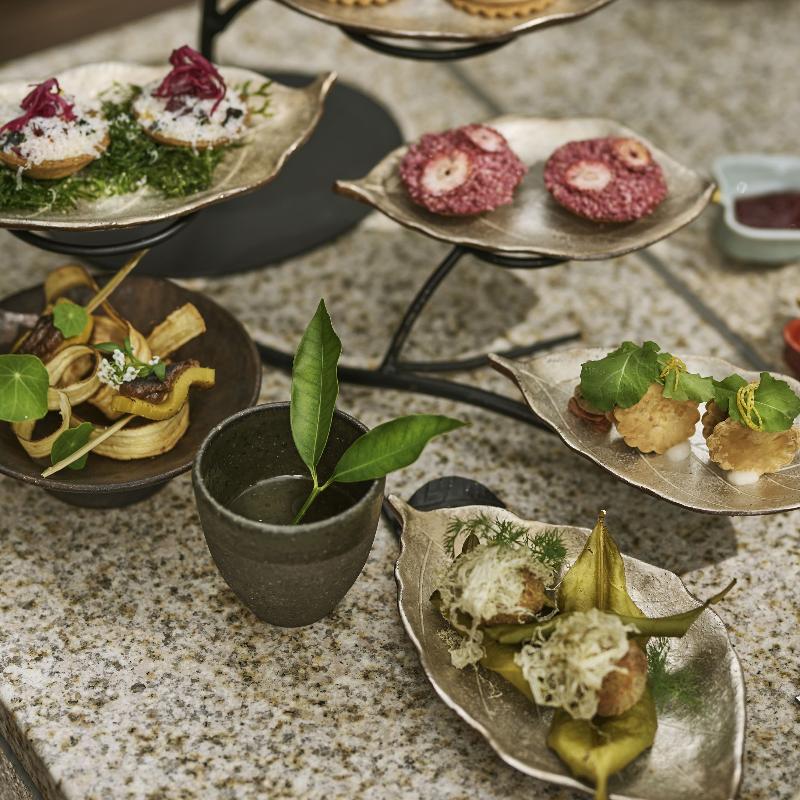 いちごと冬野菜のアフタヌーンティーの画像3