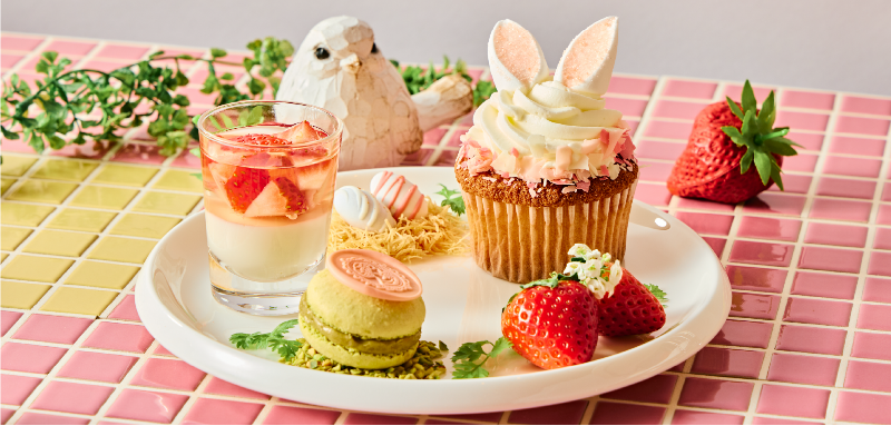 ノスタルジックいちごアフタヌーンティー イースター・ティータイムの画像3