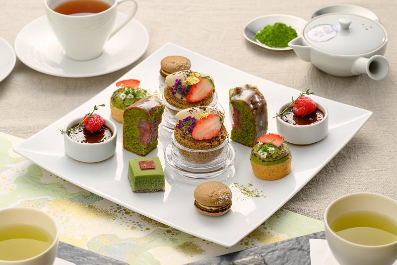 ポム・ダダン アフタヌーンティー “日本茶の香りと苺の彩（いろどり）”の画像3