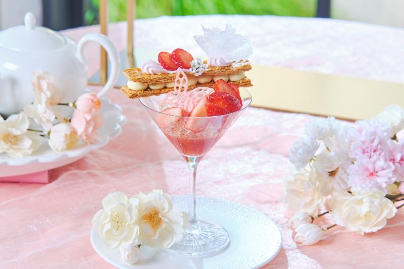 桜色のストロベリーアフタヌーンティーの画像3
