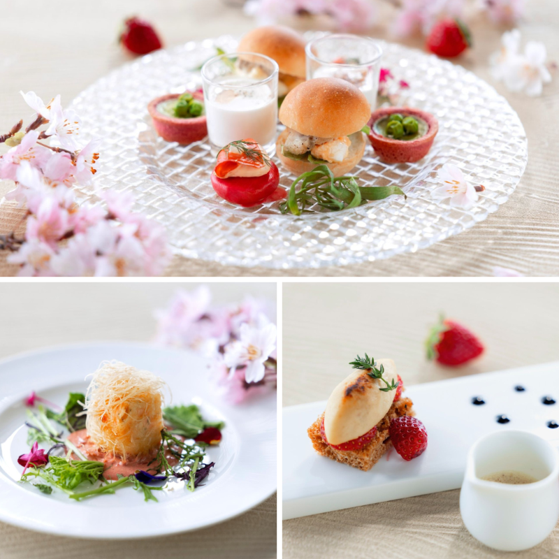 Quattro Strawberry Afternoon Tea Set ～春めくストロベリー～の画像3