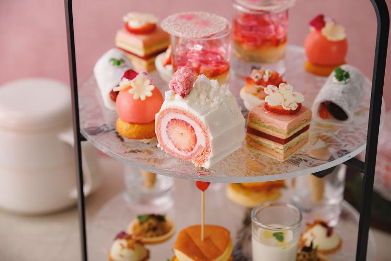桜いちごのアフタヌーンティーの画像3