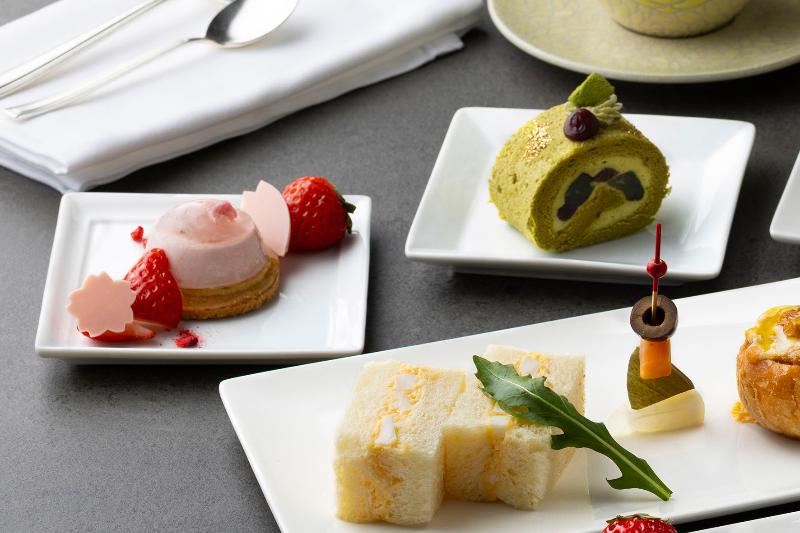 マルノウチジカン 桜と抹茶のアフタヌーンティーの画像3