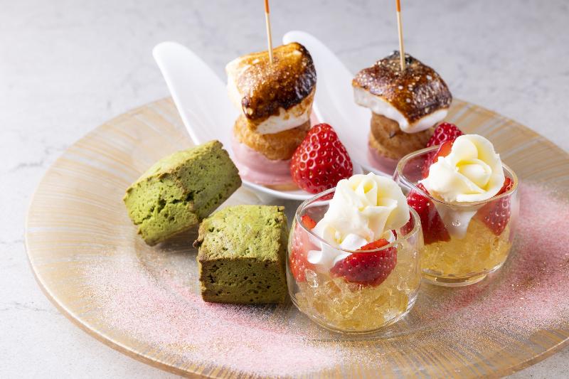 いちごと日本茶のアフタヌーンティーの画像3