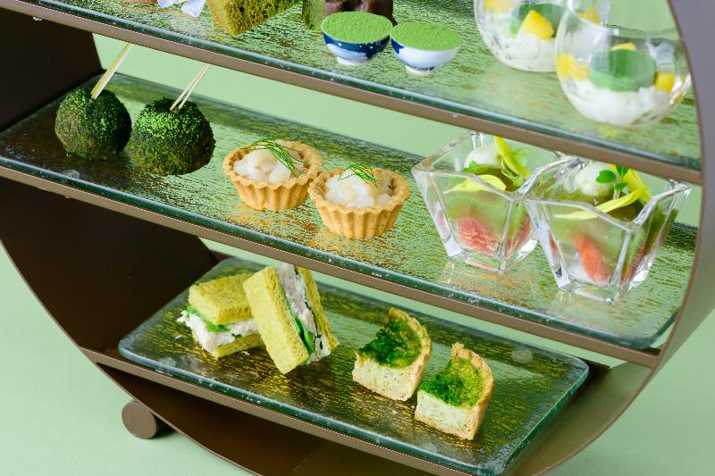 【辻利兵衛本店コラボ】　新緑の抹茶アフタヌーンティーの画像3